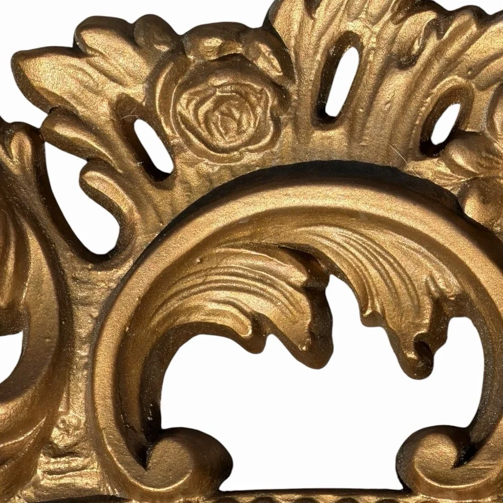 VTG Burwood Hollywood Regency Ornate Wall Mirror 32
